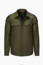 SWIMS aceituna nueva sobrecamisa camden ropa 2X0TR170