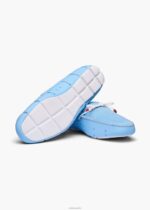 SWIMS aerosol azul mocasín de encaje trenzado zapato 2X0TR24 - Image 4