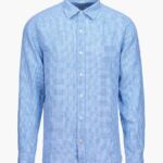 SWIMS alférez guinga azul camisa amalfi de lino a cuadros ropa 2X0TR256