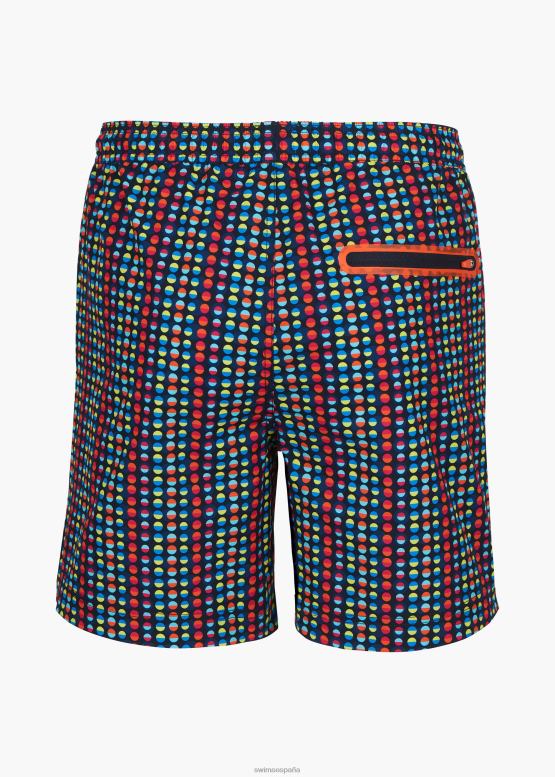 SWIMS arcoiris azul marino sotogrande bañador corto 6" ropa 2X0TR283 - Image 2