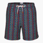 SWIMS arcoiris azul marino sotogrande bañador corto 6" ropa 2X0TR283