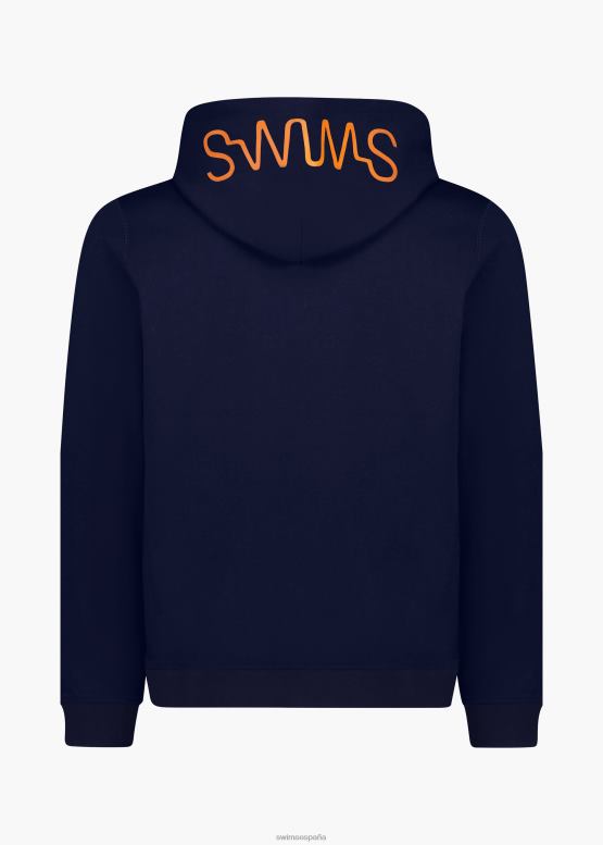 SWIMS Armada sudadera con capucha y cremallera completa de alesund ropa 2X0TR216 - Image 3