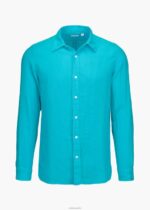 SWIMS azul claro camisa de lino amalfi ropa 2X0TR225 - Image 2