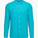 SWIMS azul claro camisa de lino amalfi ropa 2X0TR225