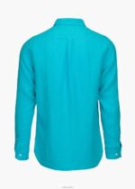 SWIMS azul claro camisa de lino amalfi ropa 2X0TR225 - Image 4