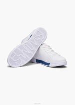SWIMS blanco/azul bandera tejido de tenis brisa zapato 2X0TR80 - Image 4