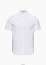 SWIMS blanco camisa palermo seersucker ropa 2X0TR213