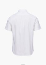 SWIMS blanco camisa palermo seersucker ropa 2X0TR213 - Image 3