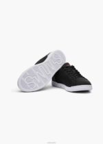 SWIMS blanco negro tejido de tenis brisa zapato 2X0TR76 - Image 4