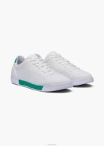 SWIMS blanco/verde hierba tejido de tenis brisa zapato 2X0TR72 - Image 2