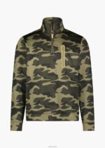 SWIMS camuflaje verde tind camuflaje con cremallera de 1/4 ropa 2X0TR194