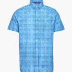 SWIMS cielos azules camisa tejida barrano ropa 2X0TR231