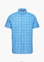 SWIMS cielos azules camisa tejida barrano ropa 2X0TR231