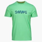 SWIMS cristal marino camiseta con gráfico ravello ropa 2X0TR237