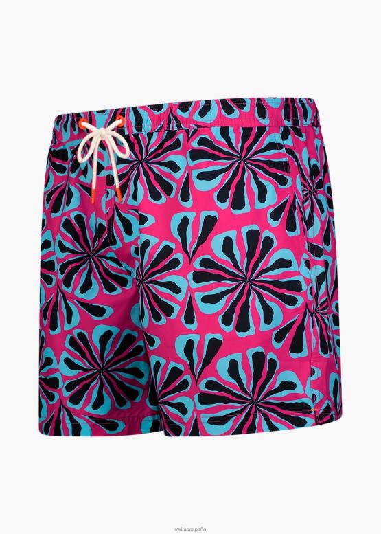 SWIMS flores de frambuesa onda nadar corto 6" ropa 2X0TR315 - Image 3