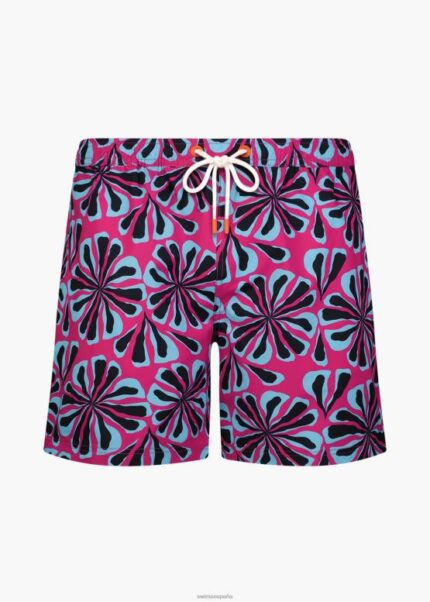 SWIMS flores de frambuesa onda nadar corto 6" ropa 2X0TR315