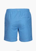 SWIMS geo azul short de baño sol 6" ropa 2X0TR303 - Image 3