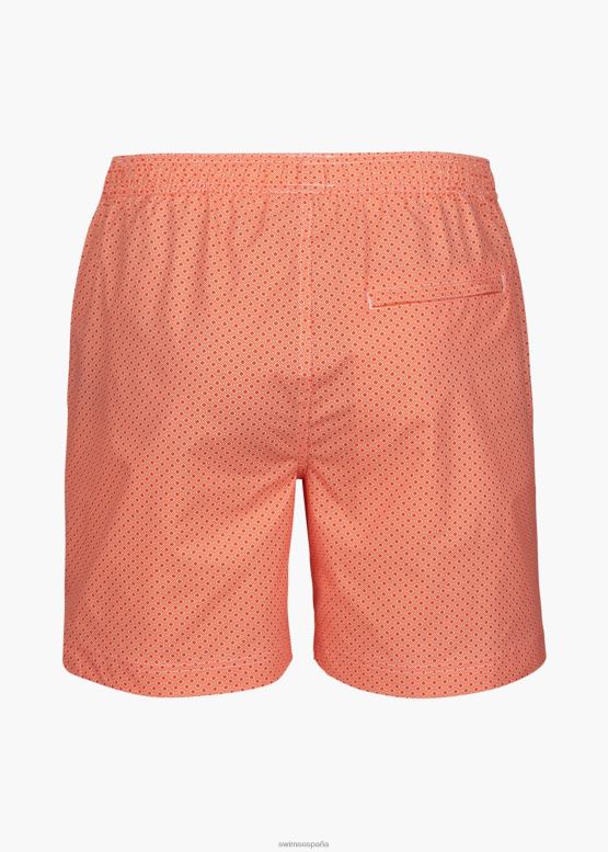 SWIMS geo naranja short de baño sol 6" ropa 2X0TR300 - Image 3