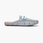 SWIMS gris claro mocasín deslizante zapato 2X0TR38