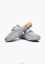 SWIMS gris claro mocasín deslizante zapato 2X0TR43 - Image 5