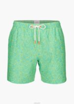 SWIMS impresión cerúlea onda nadar corto 6" ropa 2X0TR297