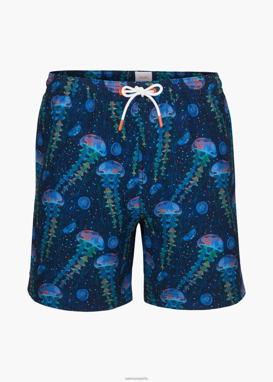 SWIMS medusa azul marino sotogrande bañador corto 6" ropa 2X0TR305 - Image 1