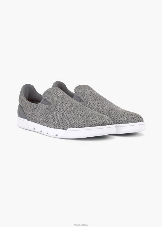 SWIMS mezcla de grises tenis brisa sin cordones zapato 2X0TR69 - Image 2
