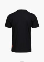 SWIMS negro camiseta con gráfico ravello ropa 2X0TR257 - Image 3