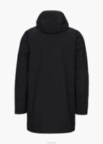 SWIMS negro parka zurich iii ropa 2X0TR175 - Image 7