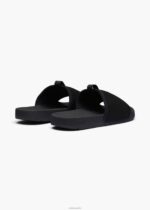 SWIMS negro tobogán de cabaña zapato 2X0TR91 - Image 3