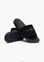 SWIMS negro tobogán riva zapato 2X0TR97 - Image 4