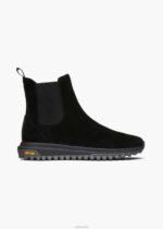 SWIMS negro vibram chelsea zapato 2X0TR110