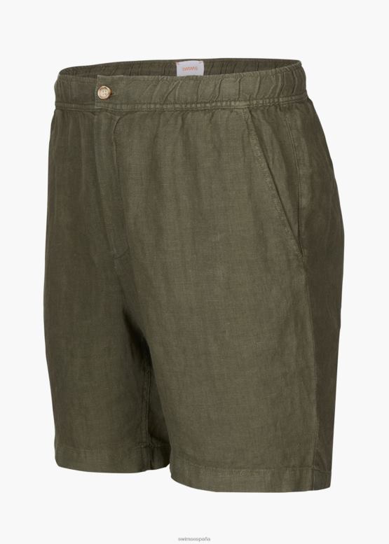 SWIMS nuez dura pantalón corto de lino amalfi ropa 2X0TR266 - Image 2