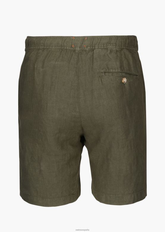 SWIMS nuez dura pantalón corto de lino amalfi ropa 2X0TR266 - Image 3