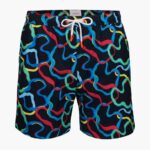 SWIMS ondulación azul marino onda nadar corto 6" ropa 2X0TR288