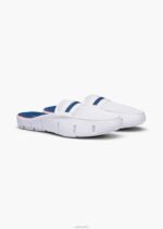 SWIMS raya blanca/azul mocasín deslizante zapato 2X0TR345 - Image 2